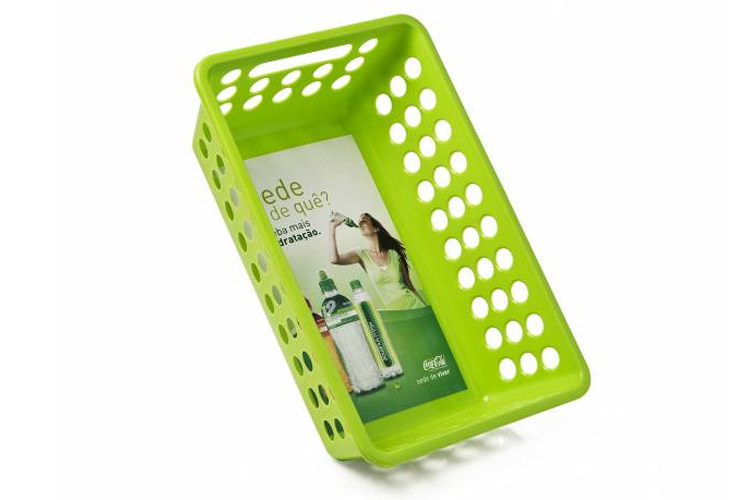 Cesta para Farmácia Modelo com Furos - Wigon